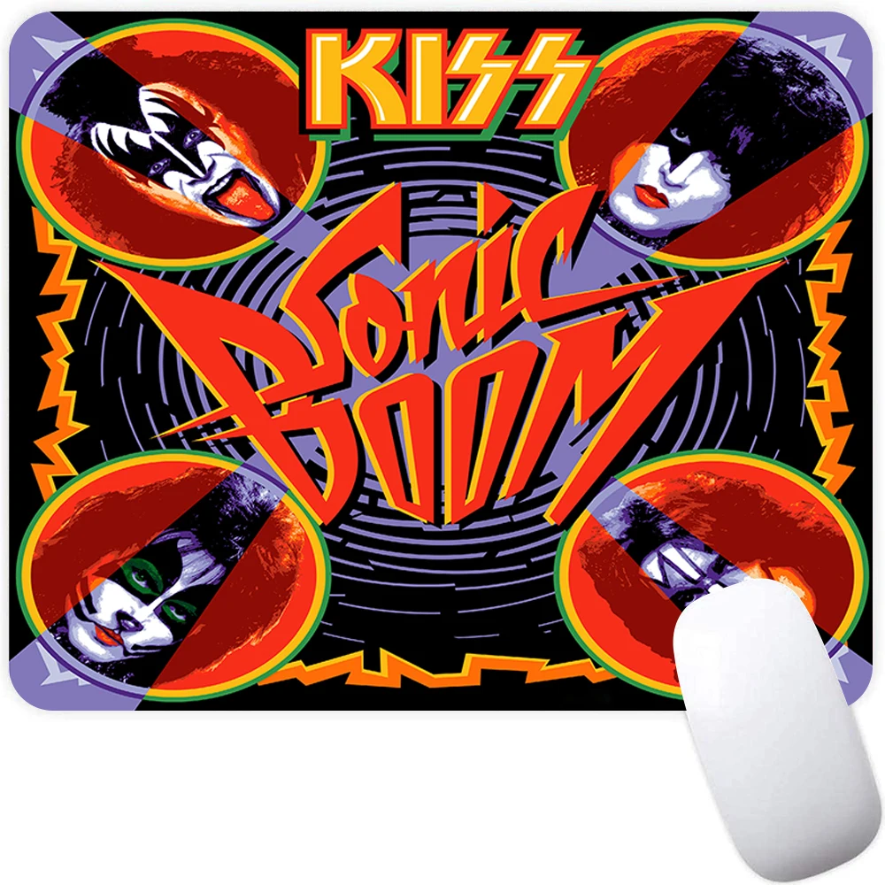 Kiss Band Small Gaming Mouse Pad Computer Mousepad PC Gamer Mouse Mat Laptop Mausepad XXL Mouse Carpet Keyboard Mat Desk Pad