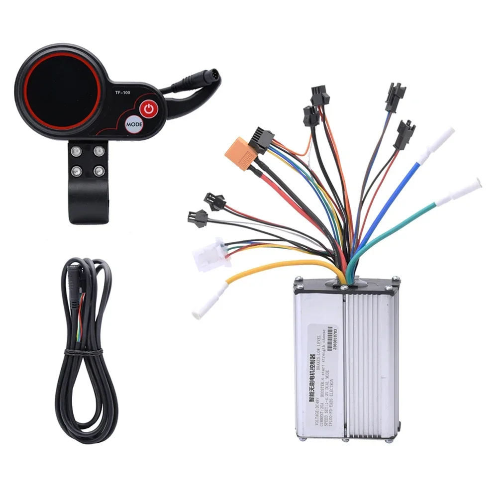 Electric Scooter 36V 48V Brushless Intelligent Motor Controller 6 Pins Instrument Display For Kugoo 10 Inch Electric Scooters