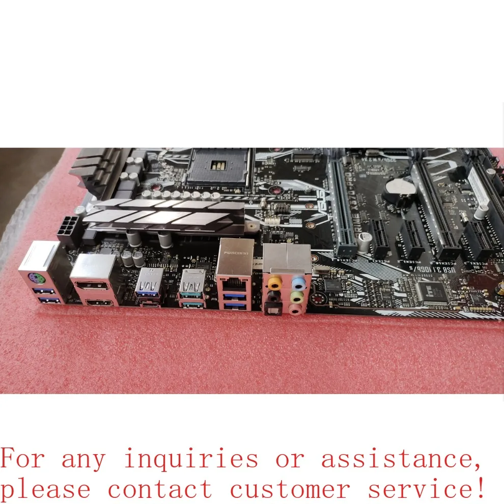 For Asus PRIME X370-PRO desktop main board Socket AM4 DDR4（ store no. 0440)