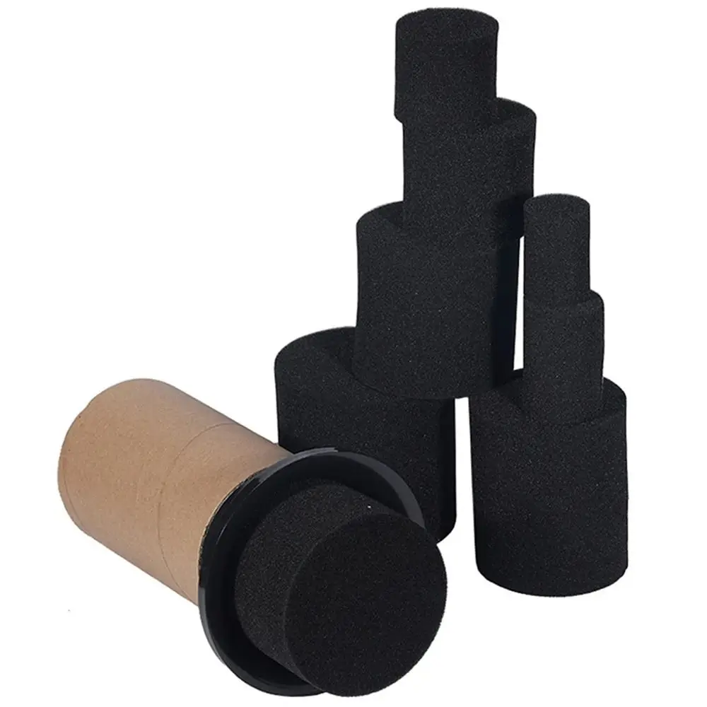 1/2Pcs 35-85mm Diameter Speaker Guide Tube Sponge Plug 50-100mm Height Low-frequency Optimization Bass Air Duct Foam Bung