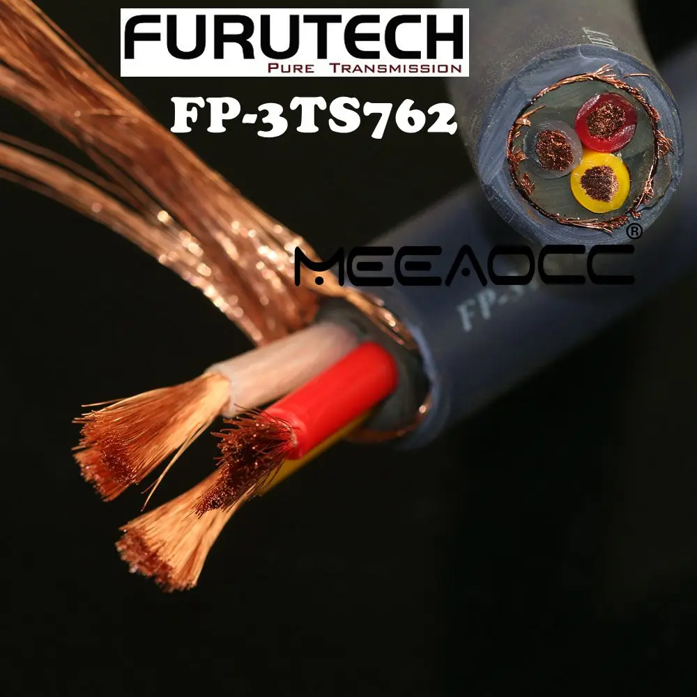 New Hi-fi Furutech FP-3TS762 Purple Shirt Dragon King AC Power cable Super thick 6 square High power audio power cable