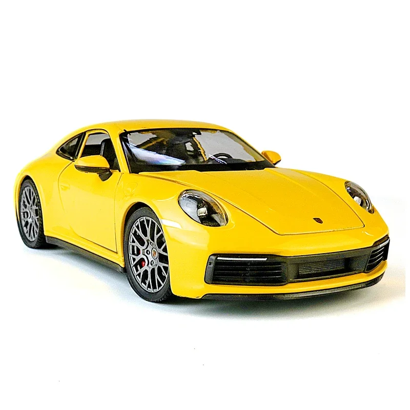 welly 1:24  Porsche 911 Carrera 992 car alloy car model simulation car decoration collection gift toy Die casting model boy toy