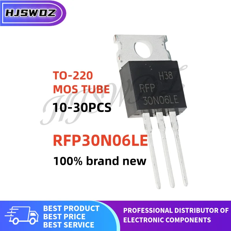 10-20-30PCS RFP30N06LE RFP30N06 RFP 30N06LE TO-220 MOS Field effect tube Best quality