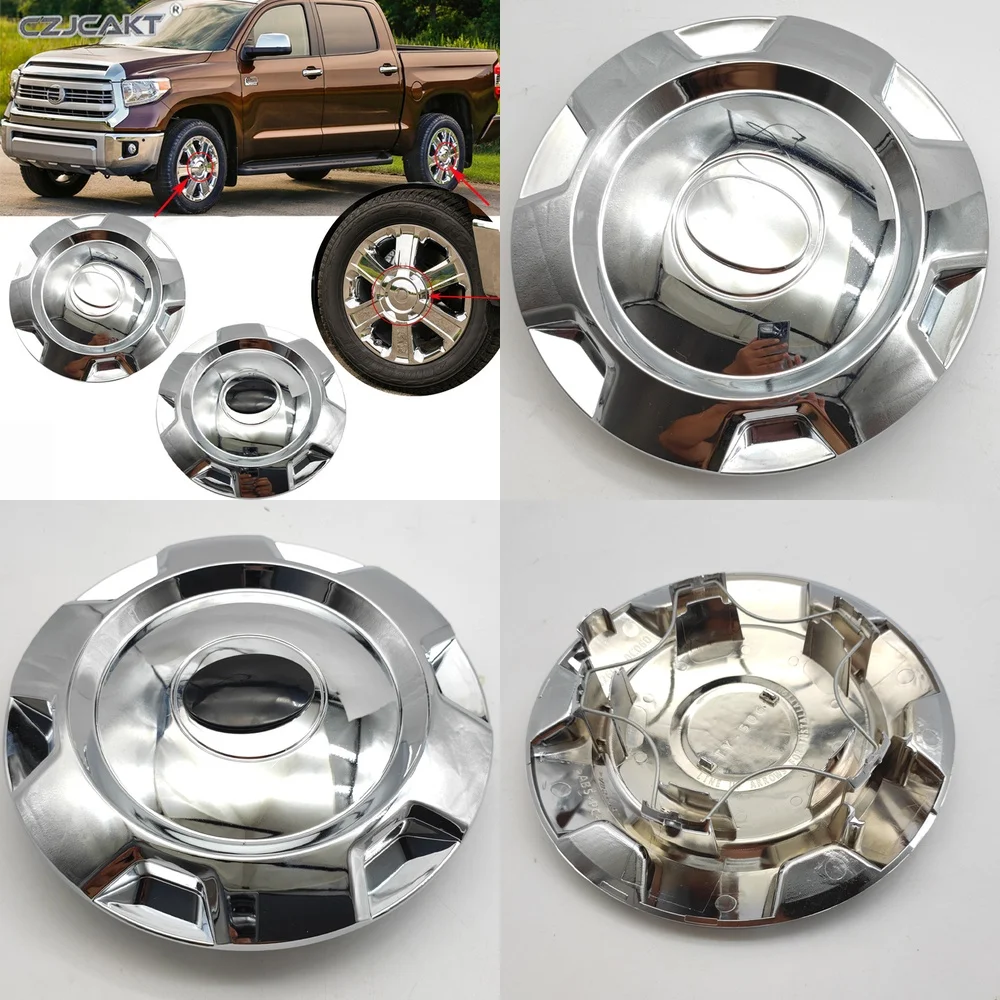 

Chrome Wheel Center Caps for Toyota Tundra 2014 2015 2016 2017 2018 2019 2020 2021 Car Accessories Auto Parts Wheel Hub Caps