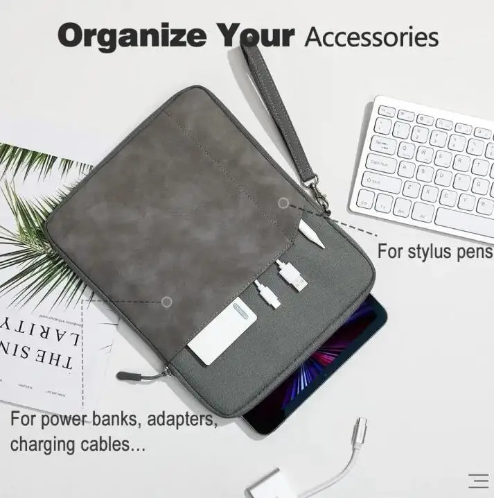 

Sleeve Bag Case for Huawei Matepad 11.5 2023 T10 T10s MatePad SE 10 4 Honor Pad V6 X8 X9 X8 Pro T5 T3 10 Tablet Pouch Bags Cover