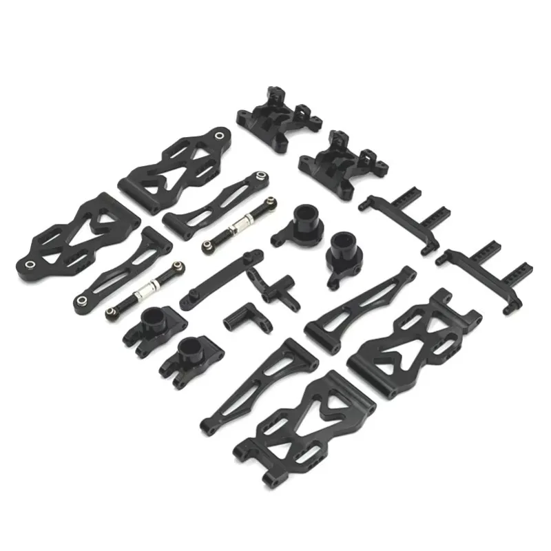 

Popu For Upgrade Metal Parts Accessories Aluminum Alloy Suspension Arm Wheel Seat Steering Cup Set for SCY RC Car 16101 16102Pro