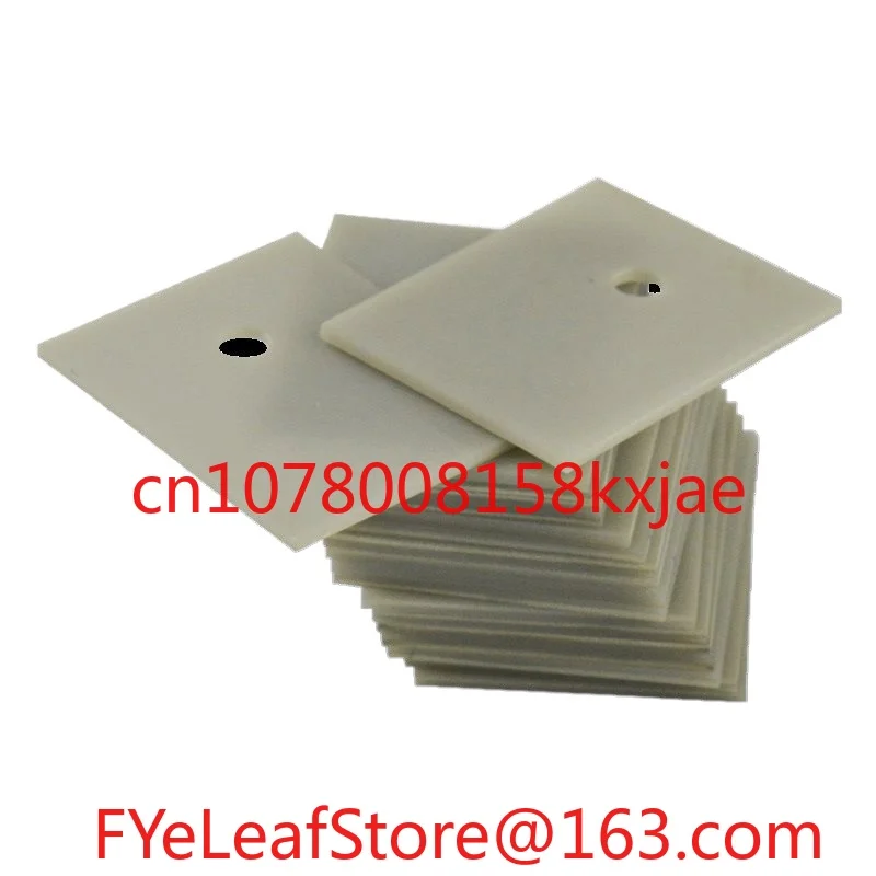 

Aluminum Nitride Ceramic Sheet Thermal Insulation Ceramic Sheet TO-220/247/264/3P High Power Heat Sink