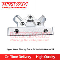 VITAVON CNC Alu7075 Upper Mount Steering Brace For Arrma Kraton 8S OUTCAST 8S