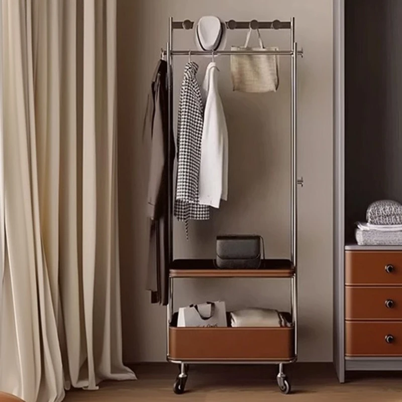 

Medieval coat rack, stainless steel cloakroom hanger, storage rack