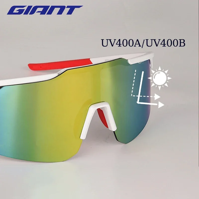 

giant cycling Glasses UV400 Protection, Anti-Fog, Sports Sunglasses for Men Women with case Climbing and fishing glasses
