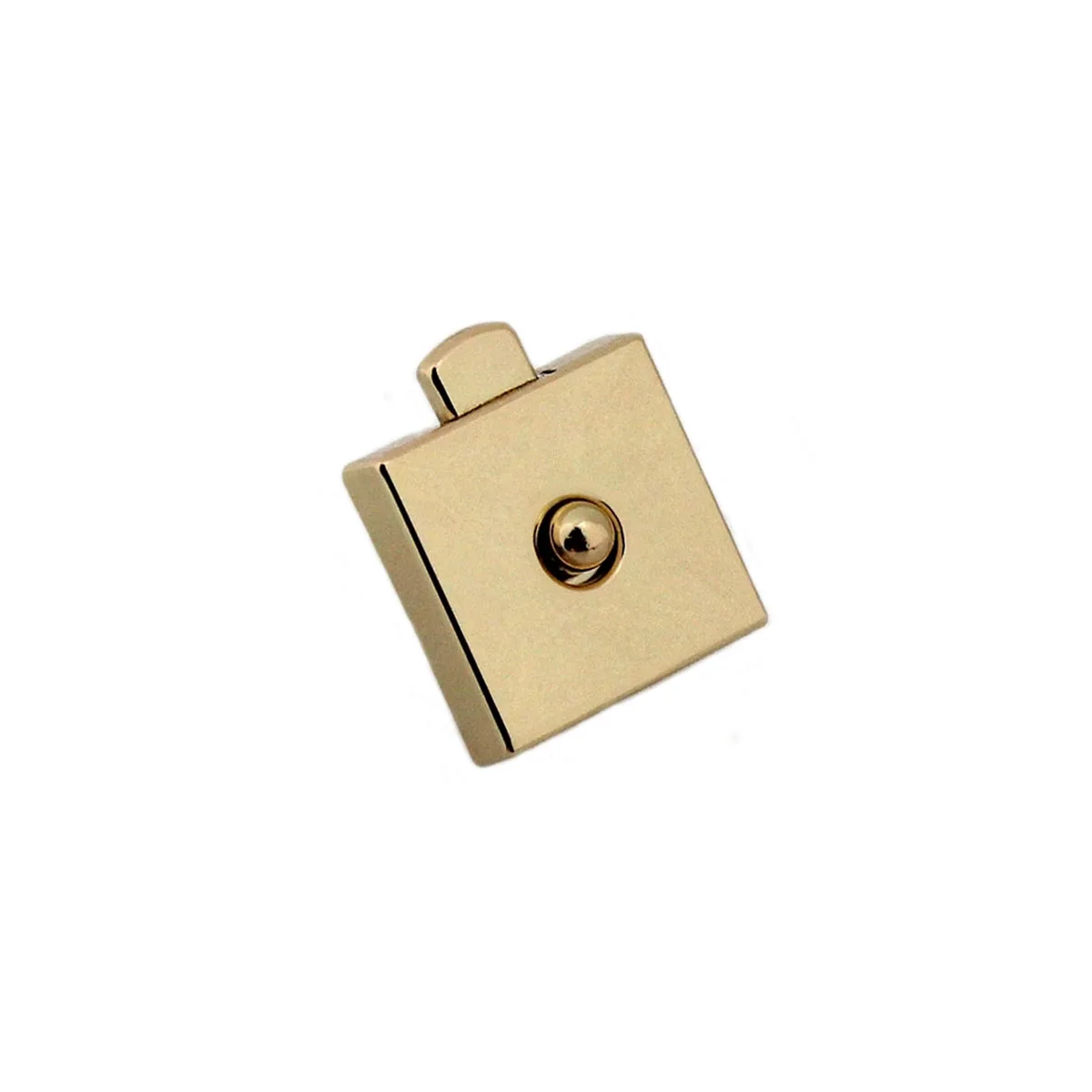 1pcs Fashion Metal Square Turn Lock Durable Twist Lock for DIY Handbag Bag Purse Luggage Hardware Closure Bag Parts Accessories