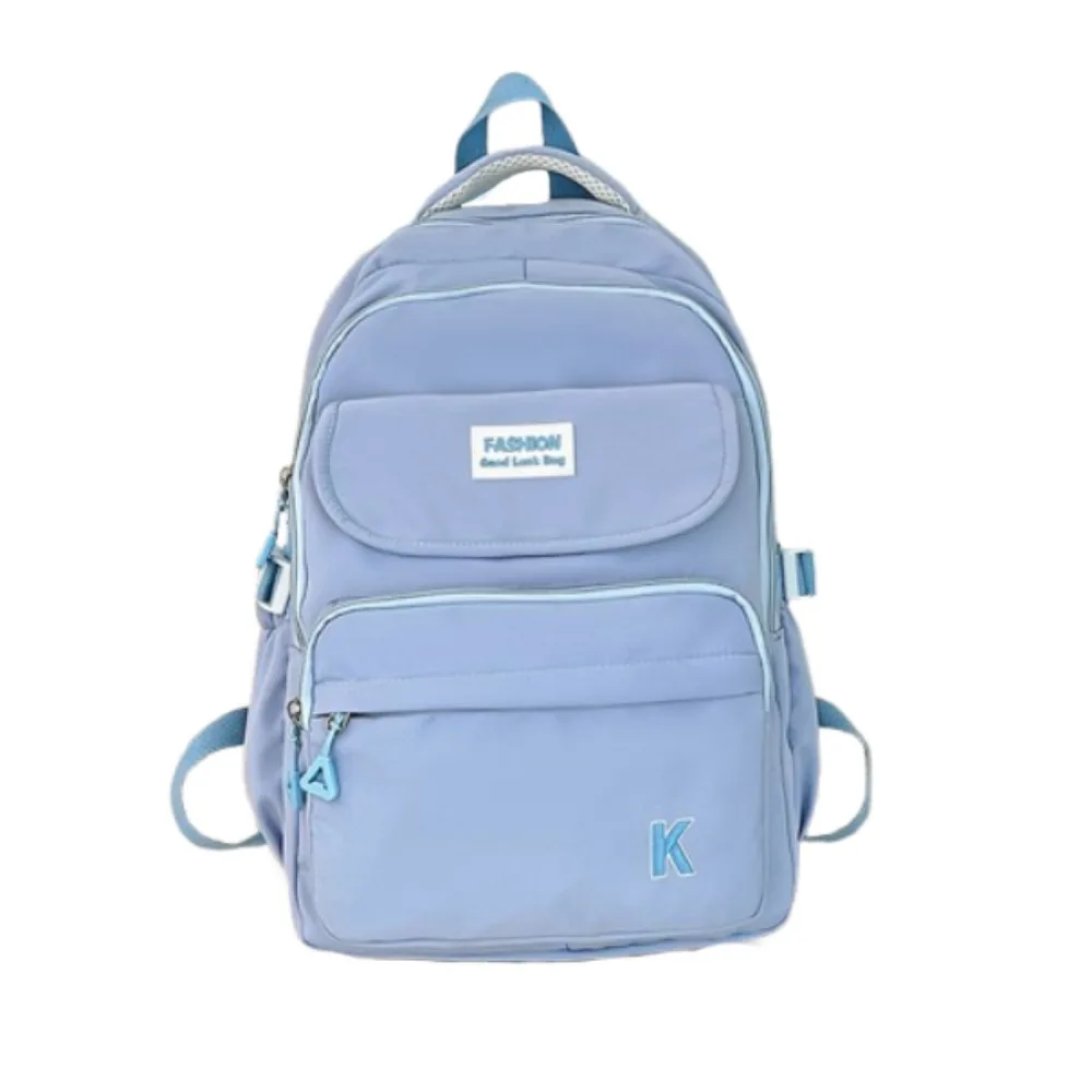 

Korean Students School Bags Waterproof Lightweight Cartoon Shoulder Bag Adjustable Straps Comfortable College Student Backpack