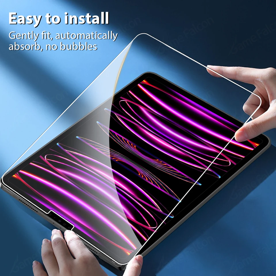Protector de Pantalla de Vidrio Templado para iPad A16 Pro 11 12.9 13 M5 M4 10ª 10 Generación Air M3 5 4 3 7ª 8ª 9ª 10.2 Mini 6 7 Película 4