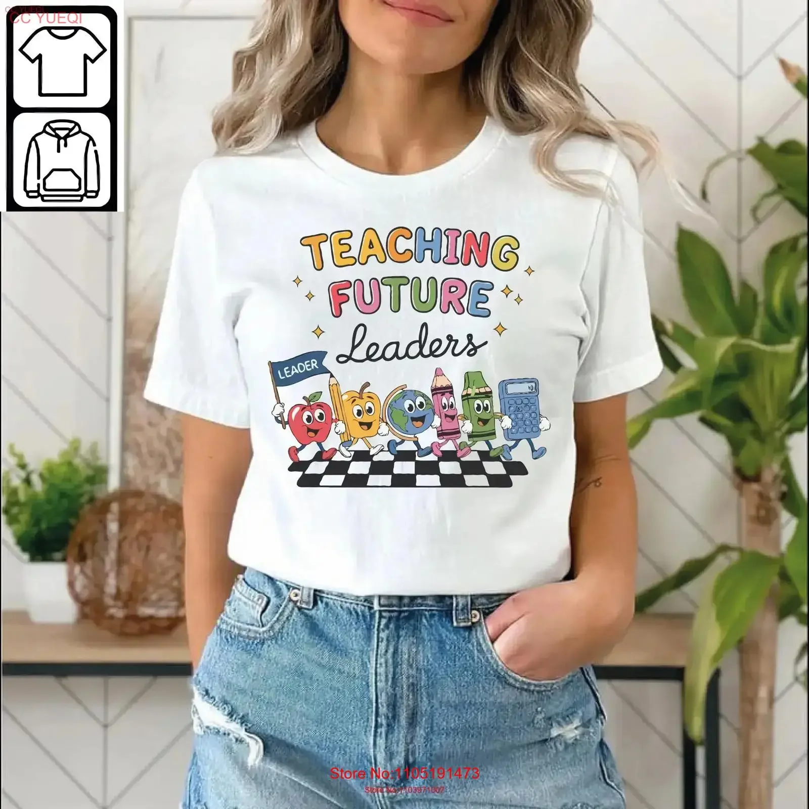 Teaching Future Leaders T shirt best teacher ever welcome to school tote bag Back Appreciation Therapy vintage Washed graphic