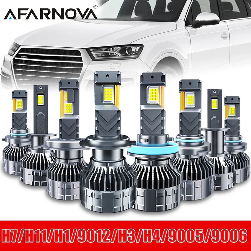 2PC 2300W H7 H4 H1 LED Headlight Led Canbus Car Lamps H3 H11 H13 H27 9005 9006 9007 9012 3200000LM Fog Lamps Car Light 12V 24V