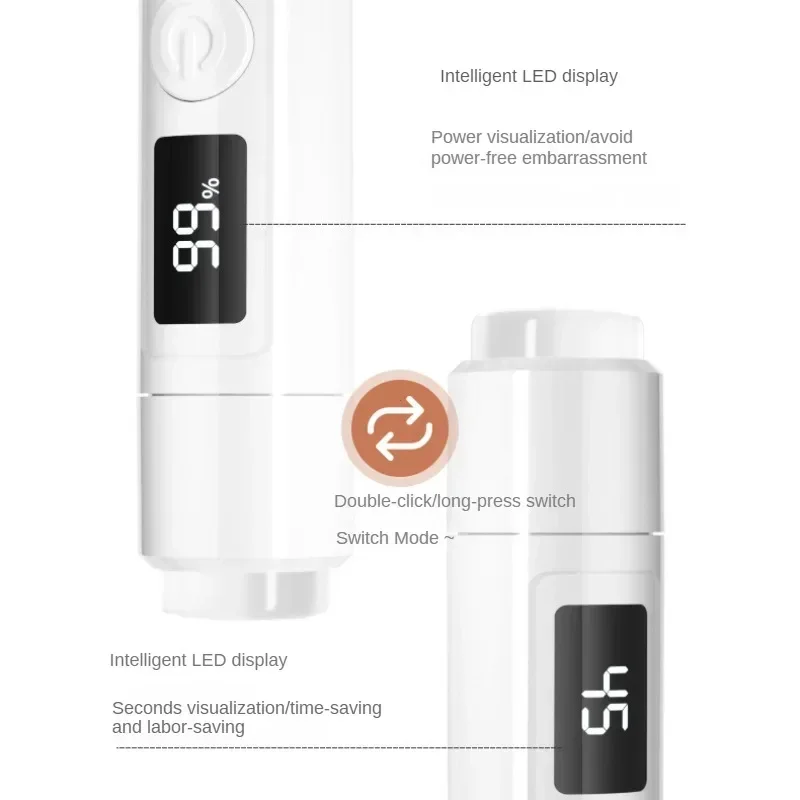 미니 UV 네일 램프 건조기 기계, 휴대용 USB 충전식 LED 네일 빠른 건조 라이트, 핸드 헬드 매니큐어 램프, 젤 바니시