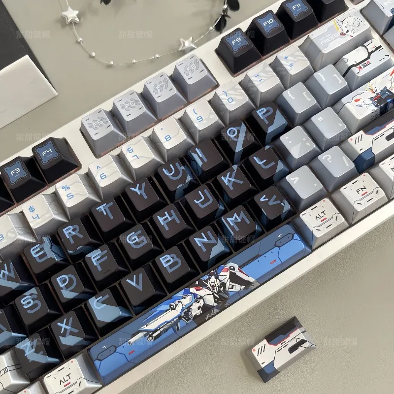New factory five sided thermal sublimation compatible mechanical keyboard