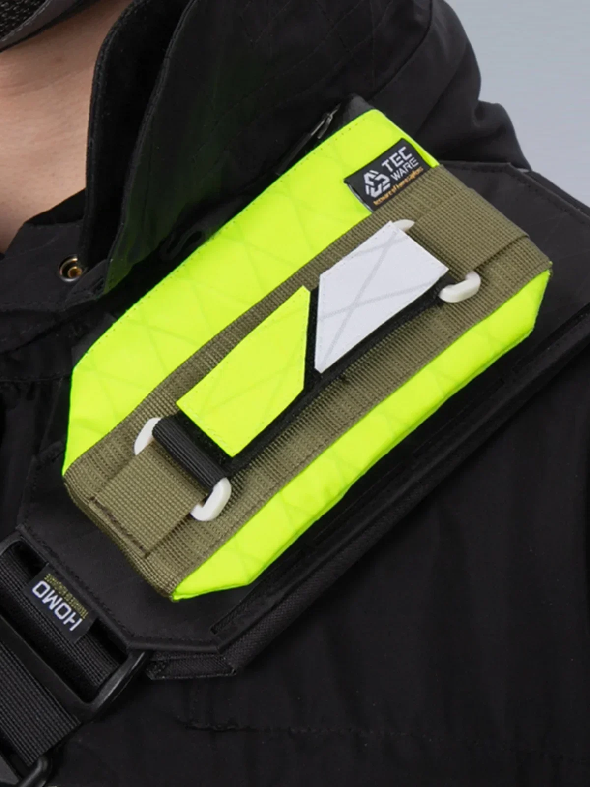 HOMO Tactical USB Power Bank Pouch | MOLLE-Compatible Charging System