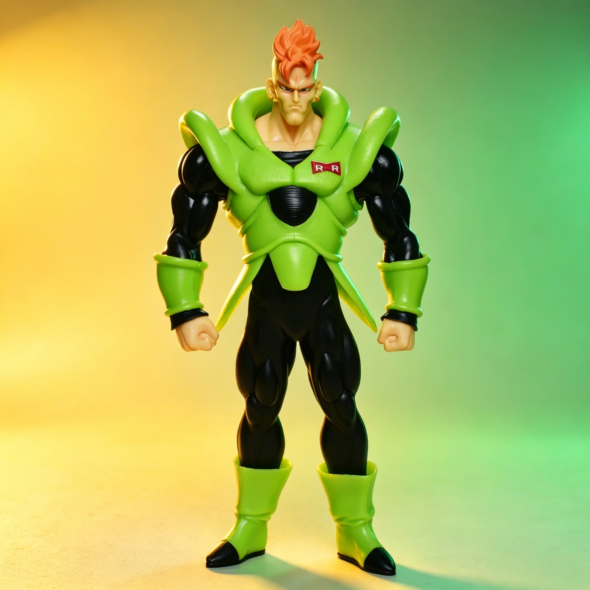 21,5cm/8,46 Zoll Anime Dragon Ball Z Android 16 Figur DBZ Android 16 Actionfigur Statue Sammlermodell Spielzeug Geschenke