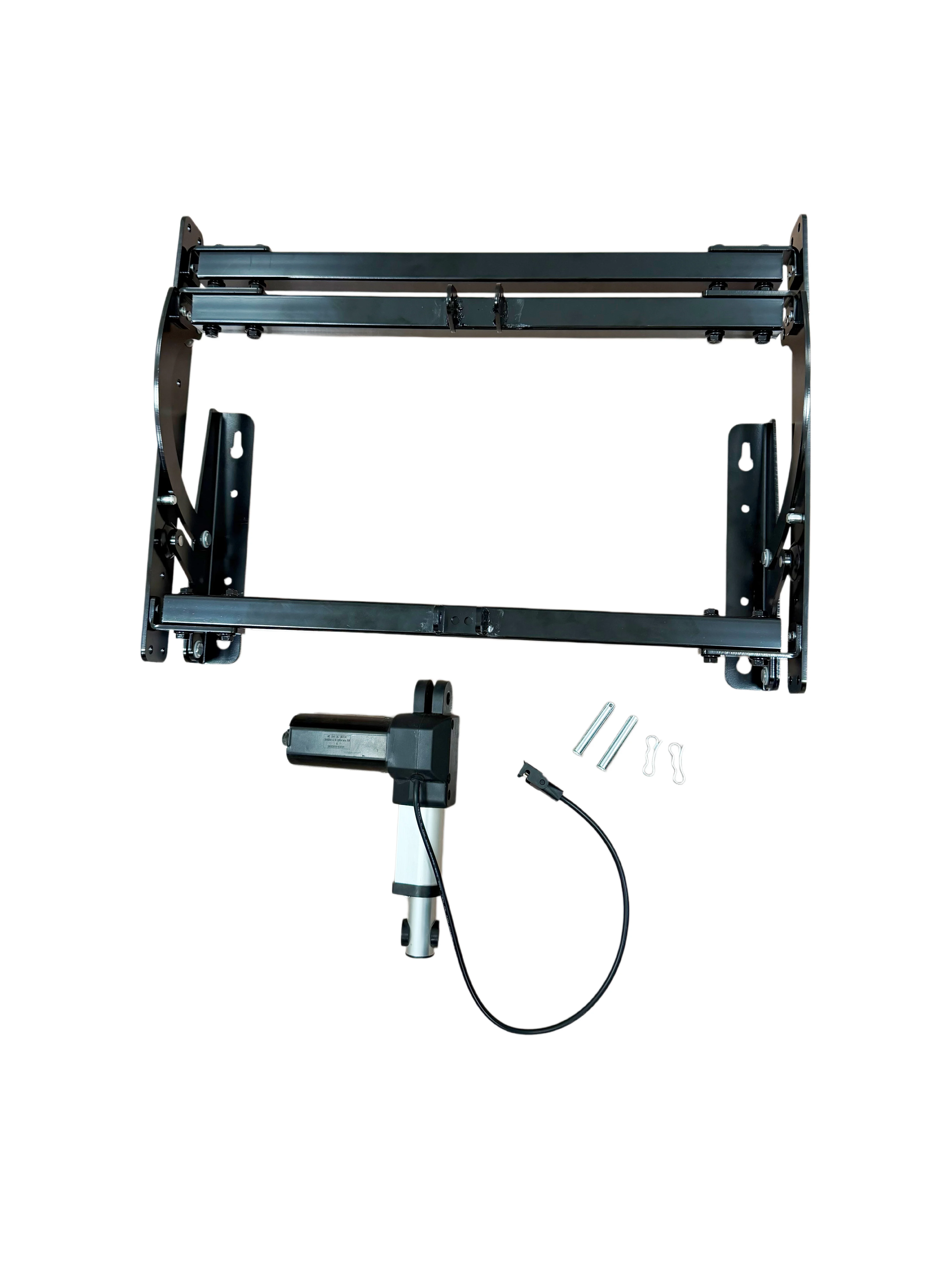 Black Adjustable  Backrest Hinge Frame Accessories  Furniture Hardware Folded Sofa Bed Mechanism