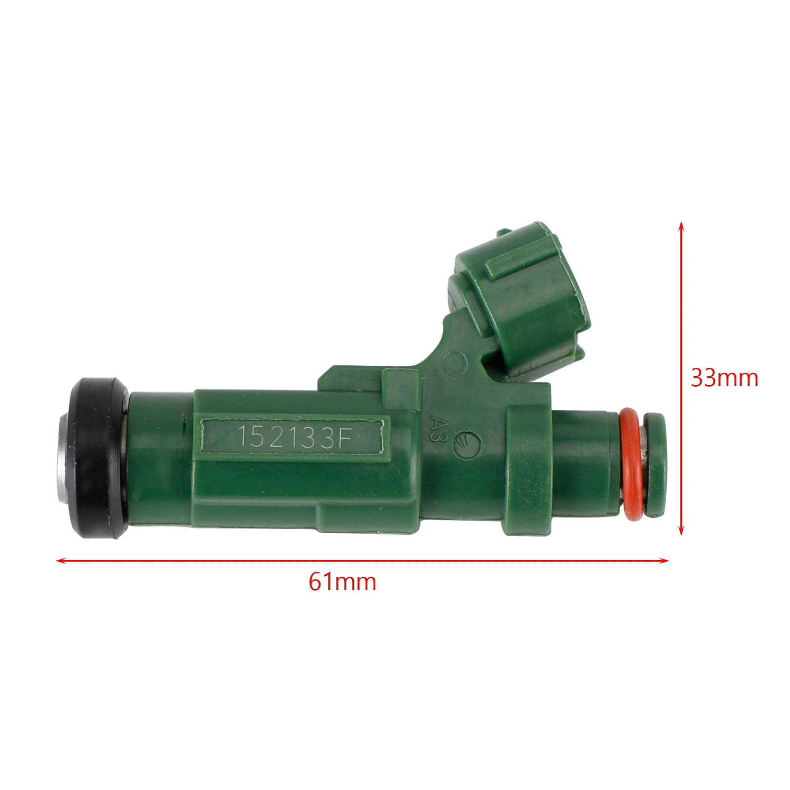Areyourshop Fuel Injector New Version 63P-13761-01-00 for Yamaha Outboard F150 150HP