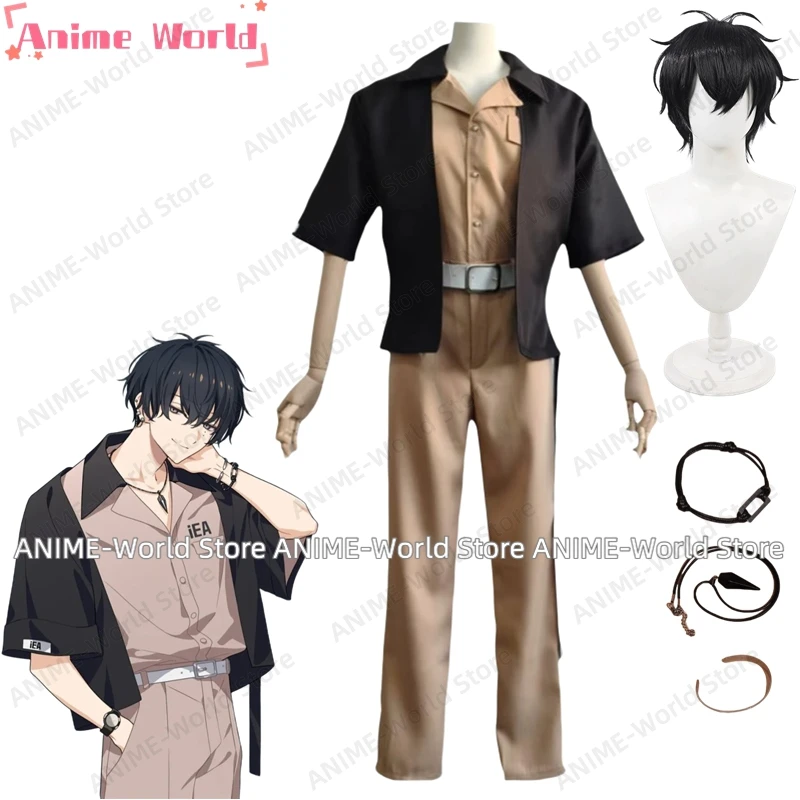

《Custom Size》Anime 18TRIP Kumadori‌ Cosplay Costume Halloween Wig Hallowmas Party Adult Women Men Props Bracelet Necklace Bangle