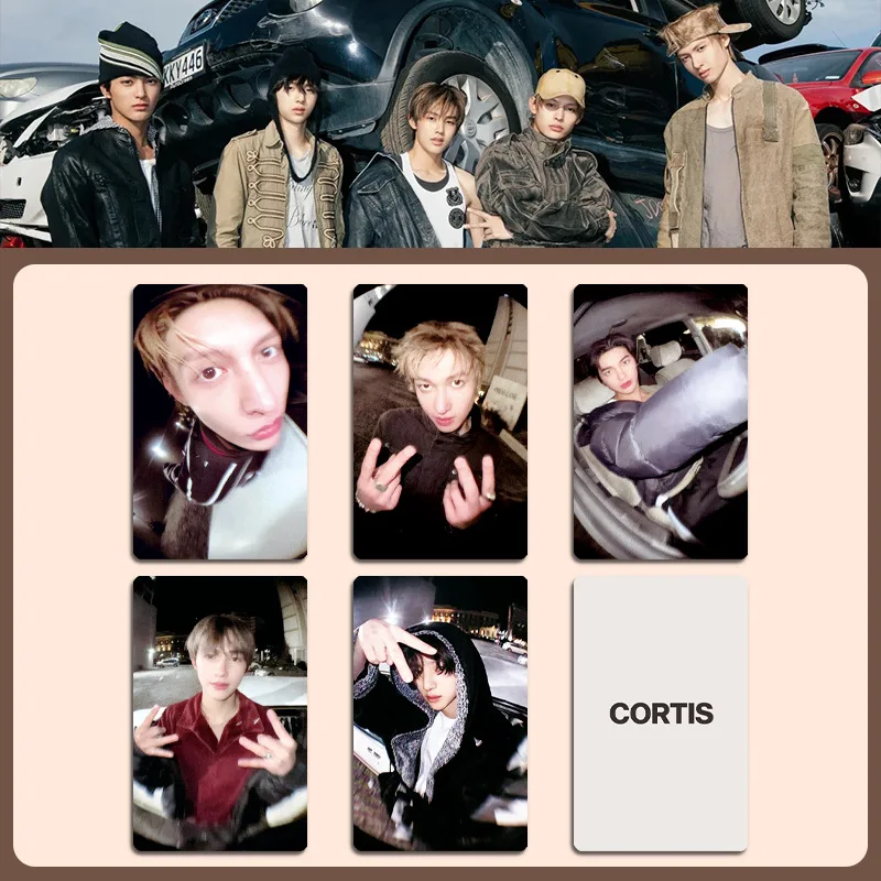 Kpop CORTIS フォトカード カラー アウトサイド ザ ライン アルバム