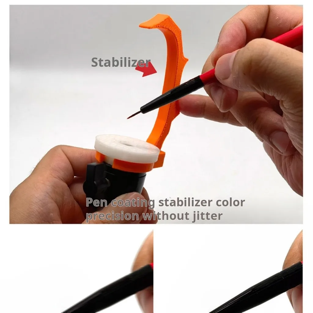 MSWZ 360° Rotating Stable Hand Held Painting Fixed Bracket for Gundam Military Miniature Model DIY Hobby Modeling Tool