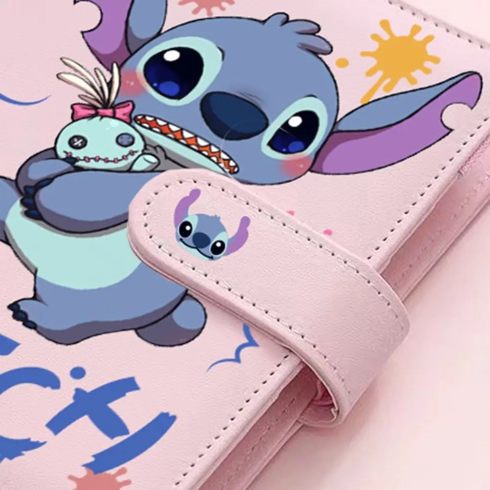 Kawaii Cute Stitch Notebook Taking Notes Cartoon Loose-Leaf Journal Diary Thickening Memo Notepad for Going Back to School