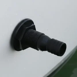 Yacht Marine Drainage Outlet 90 Degree Bilge Deck Drain Long Lasting Stainless Steel Easy Install for Boat Interiors
