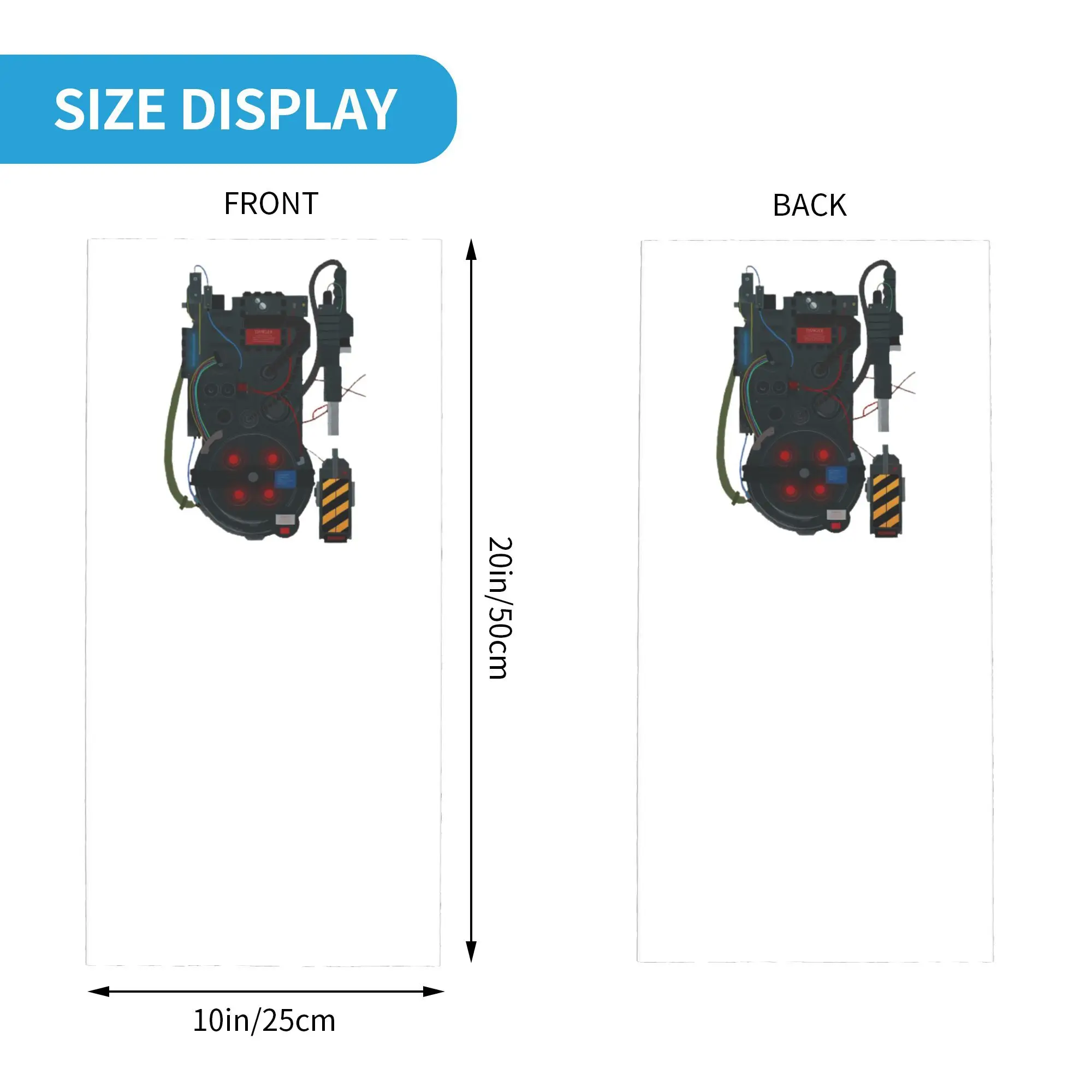 Ghostbusters Proton Pack باندانا الرقبة الجراب المطبوعة التفاف وشاح قناع الوجه الدافئ المشي لمسافات طويلة الصيد للجنسين الكبار تنفس