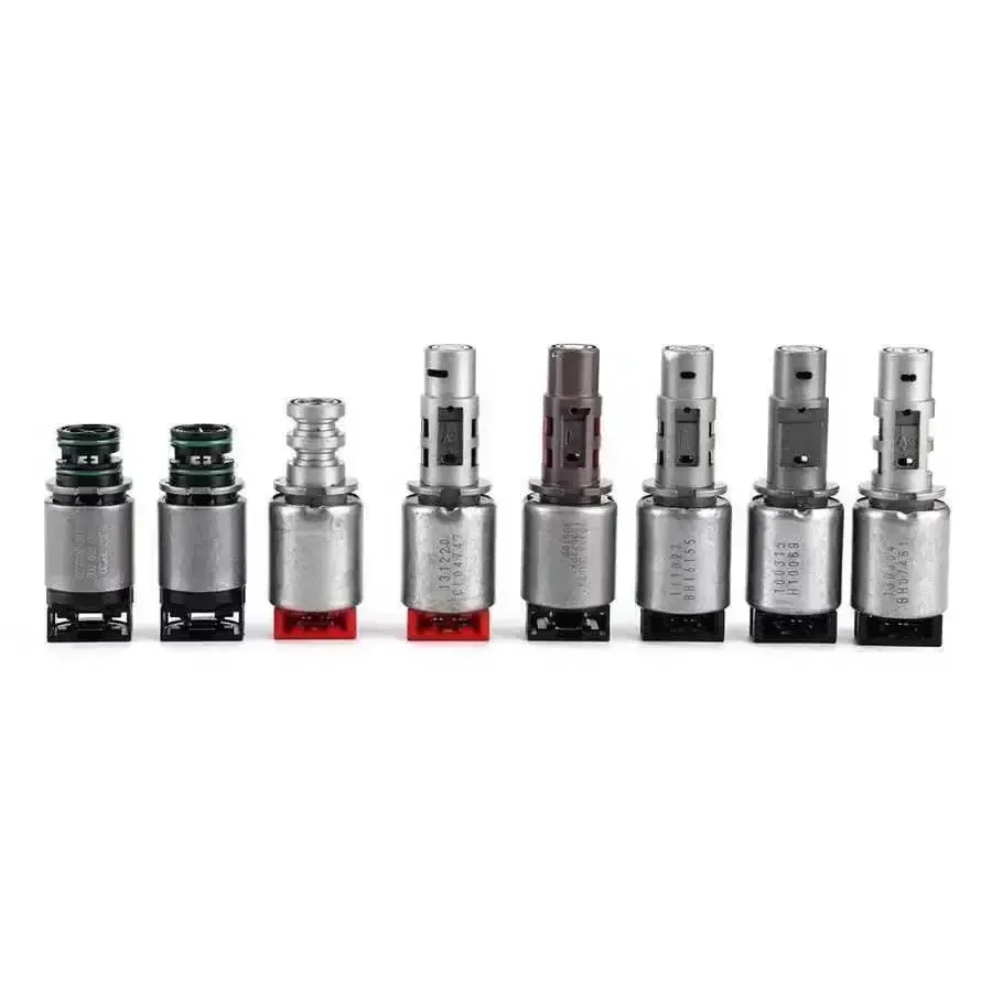 8PCS 6 Speed Solenoid Kit A6LF1/2/3 A6MF1 A6MF2 Automatic Transmission Solenoid Kit For Hyundai Kia Chevrolet Ix35 I30