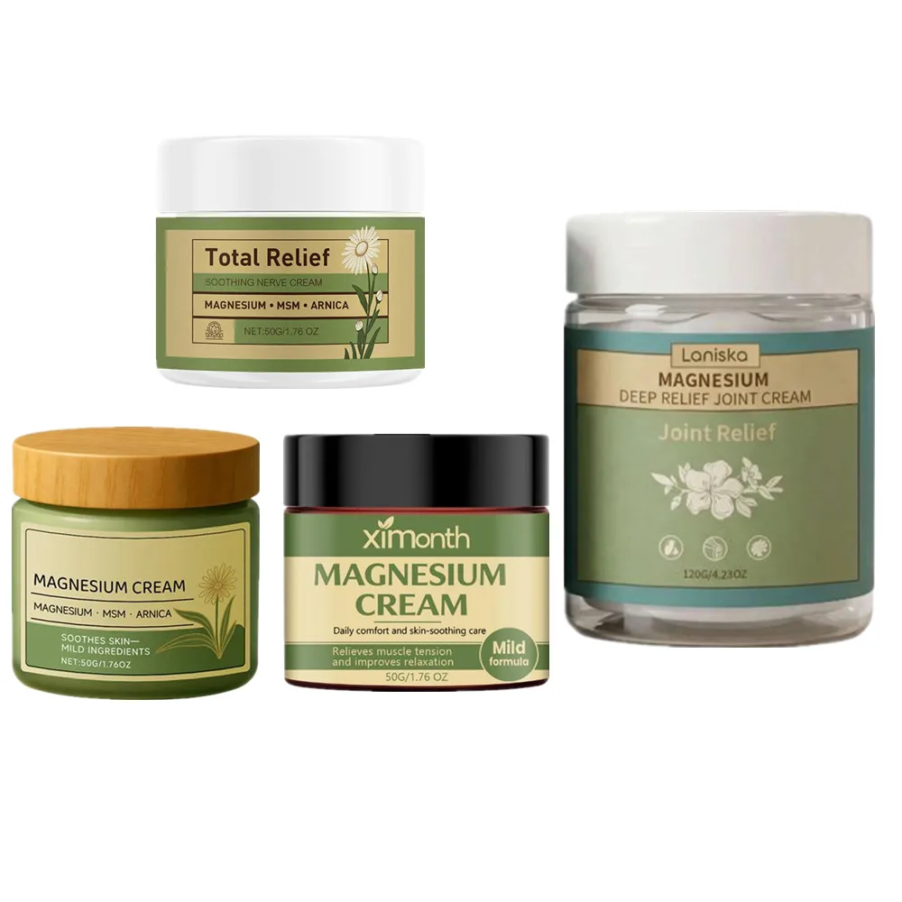 

1-3Pcs Magnesium Soothing Body Cream - Relieves Tension & Muscle Discomfort, Deep Moisturizing Joint Relief Cream for All Skin