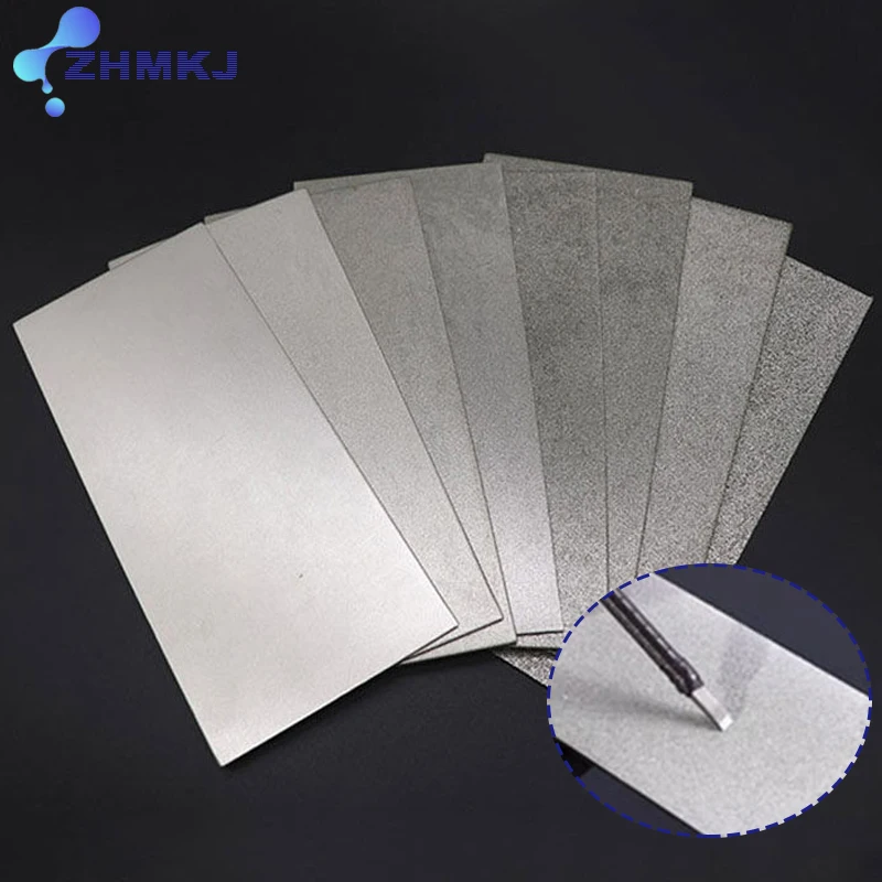 80-3000Grit Diamond Plate Sharpening Stone Knife Sharpener Jade stone polishing grinding Tool