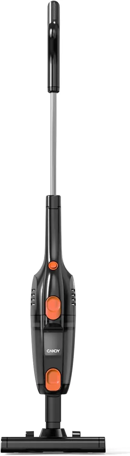 

Мощный проводной вертикальный пылесос 3-в-1 с функцией сбора пыли одним нажатием, объем 0,8 л, для твердых полов