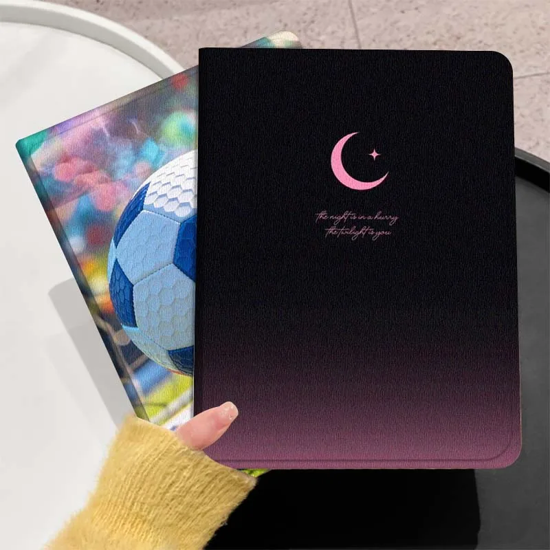 

Football Art Moon Popular Gift For Huawei MediaPad T5 T10s M6 M5Lite SE Honor Tab 5 6 7 V7 V8 X8a X9a Pro Soft Tablet Case