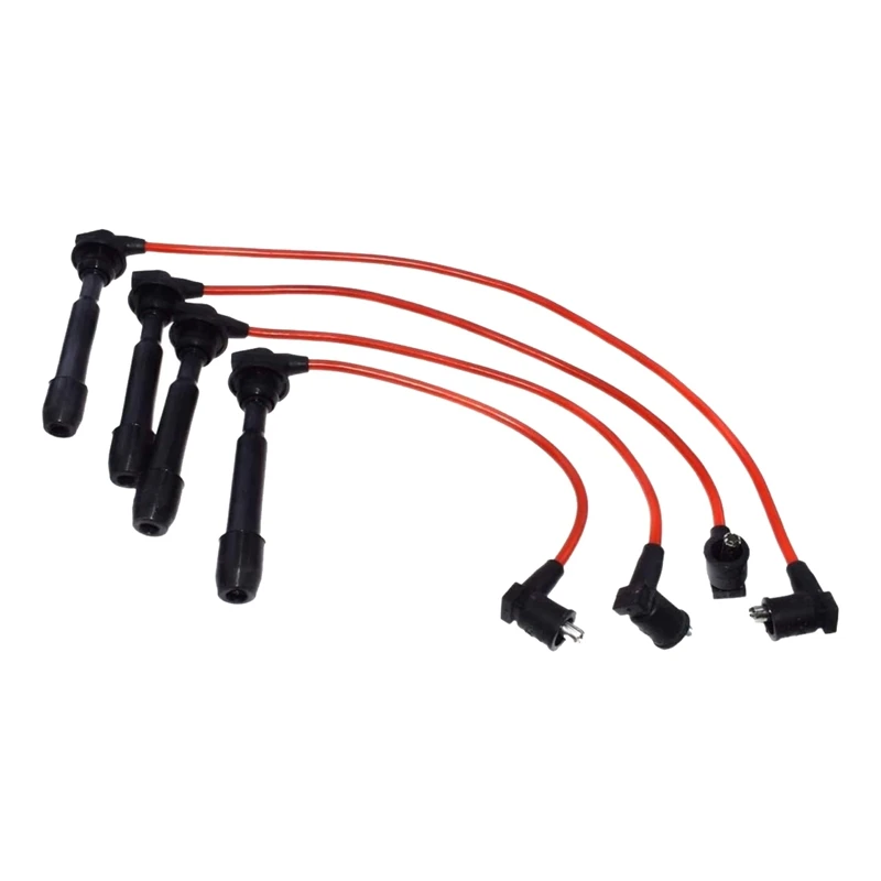 

High Voltage Ignition Wire Spark Plug Cable Set As Shown Plastic 27501-23B70 For Hyundai Kia