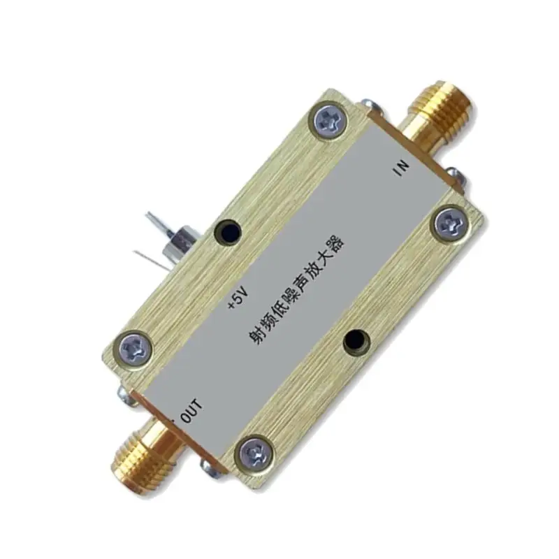 652F Versterkermodule met laag geluidsniveau, 17dB Hoge winst Metalen 50 MHz-4 GHz breedband radiofrequentieversterkermodule