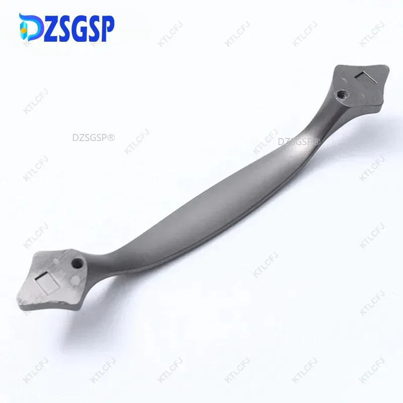 DZSGSP American Style Cabinet Cloakroom Door Handle Zinc Alloy Modern Minimalist Black Wardrobe Drawer Kitchen Cabinet Handle