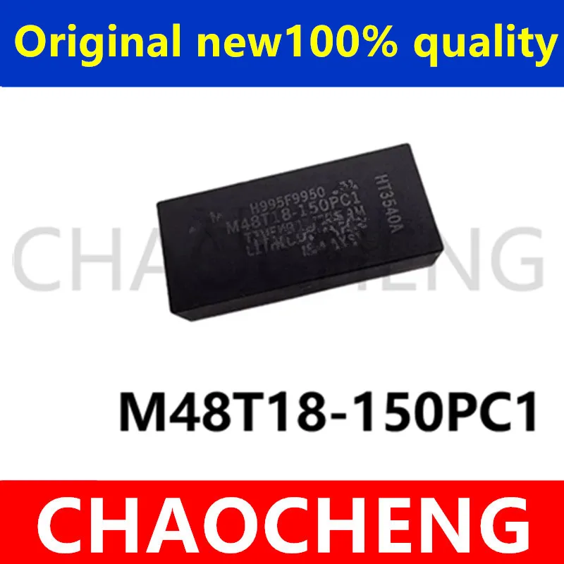 (1-2pcs)100% Original New M48T18-150PC1 M48T18-150 M48T18 IC DIP28 Chipset