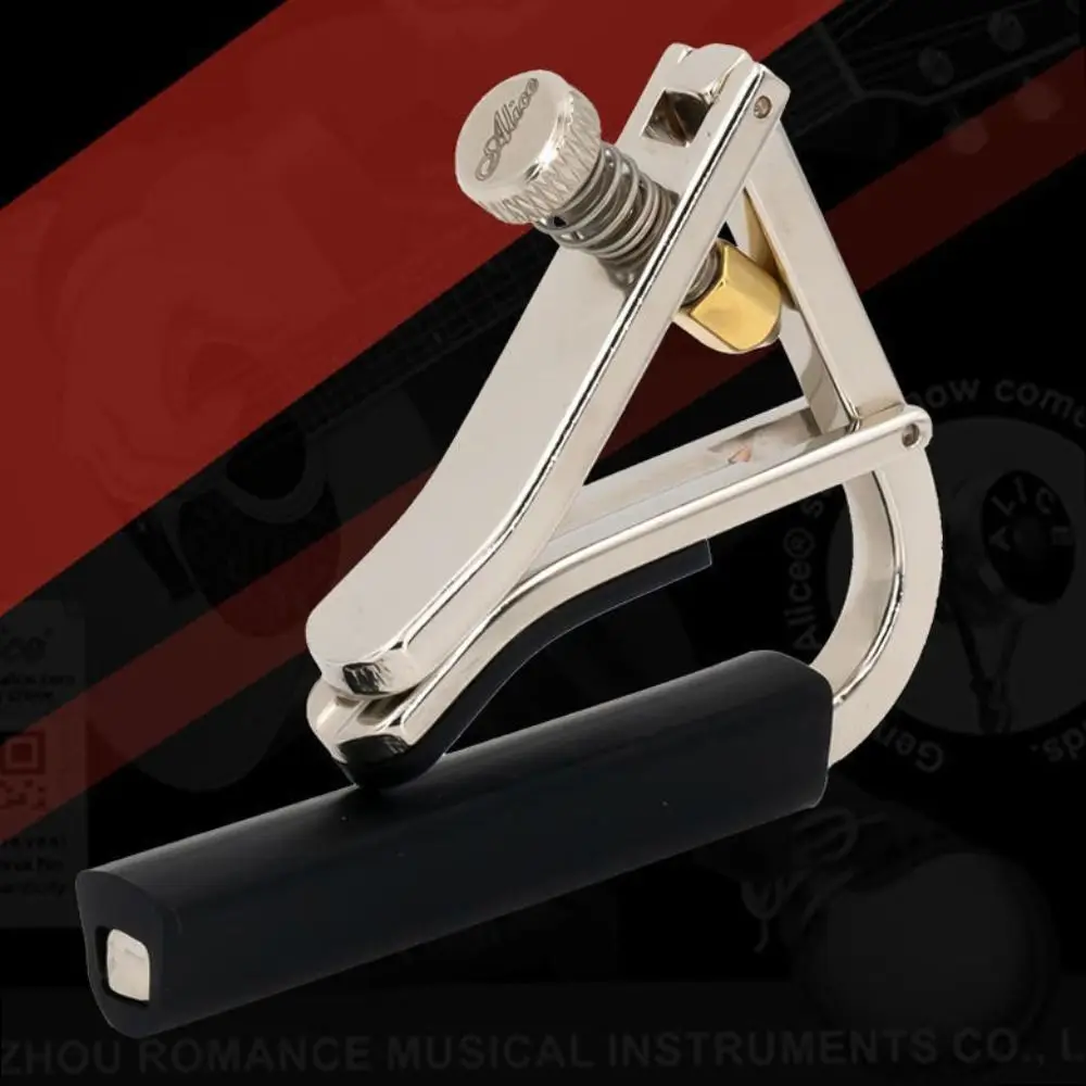 Pin Puller Design Gitarre Capo mit Plektrum Halter Ton Einstellen Gitarre Tuning Clip Legierung Klassische Gitarre Schnell Ändern Klemme Violine