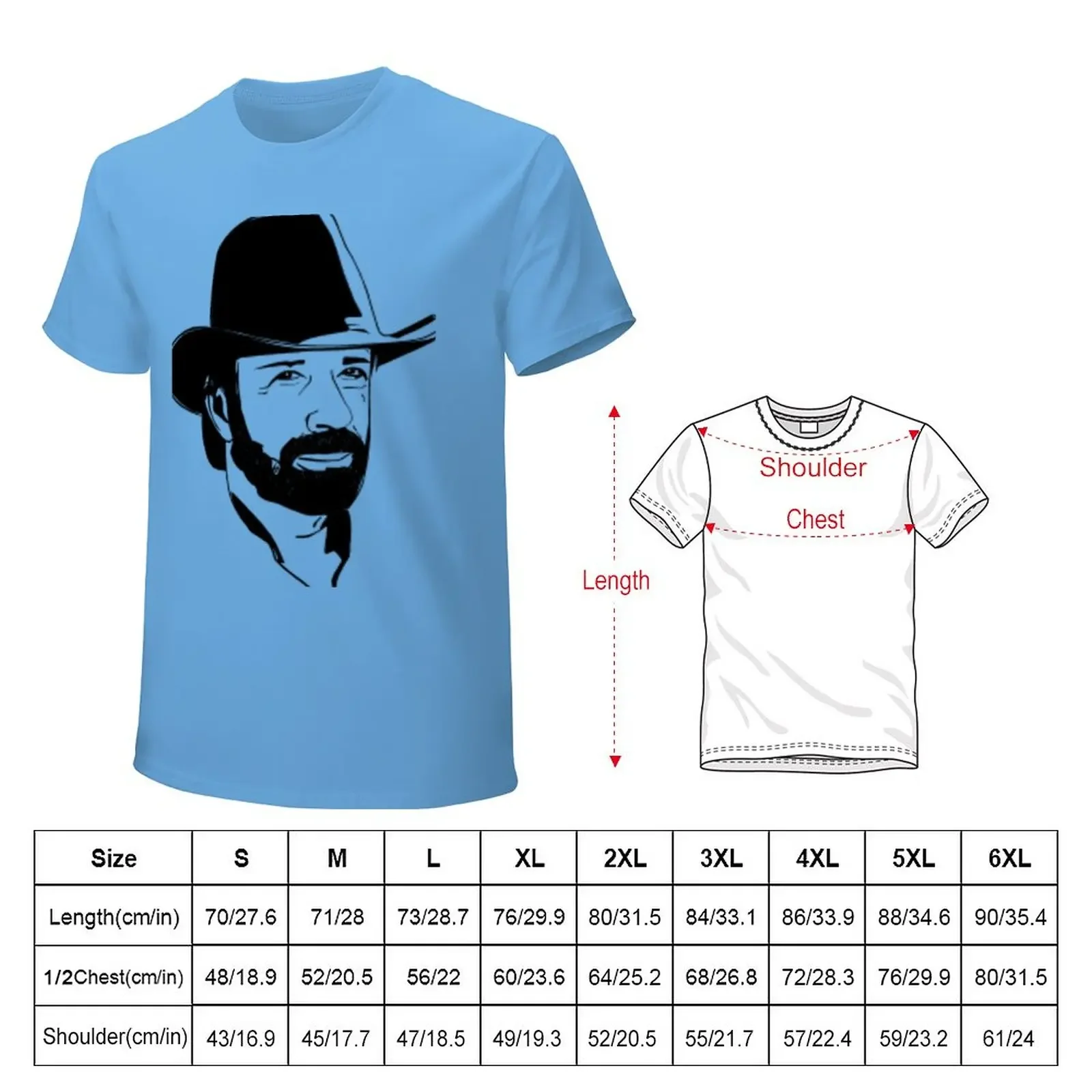 Chuck Norris Classic T-Shirt heavyweights new edition summer tops oversized t shirt men