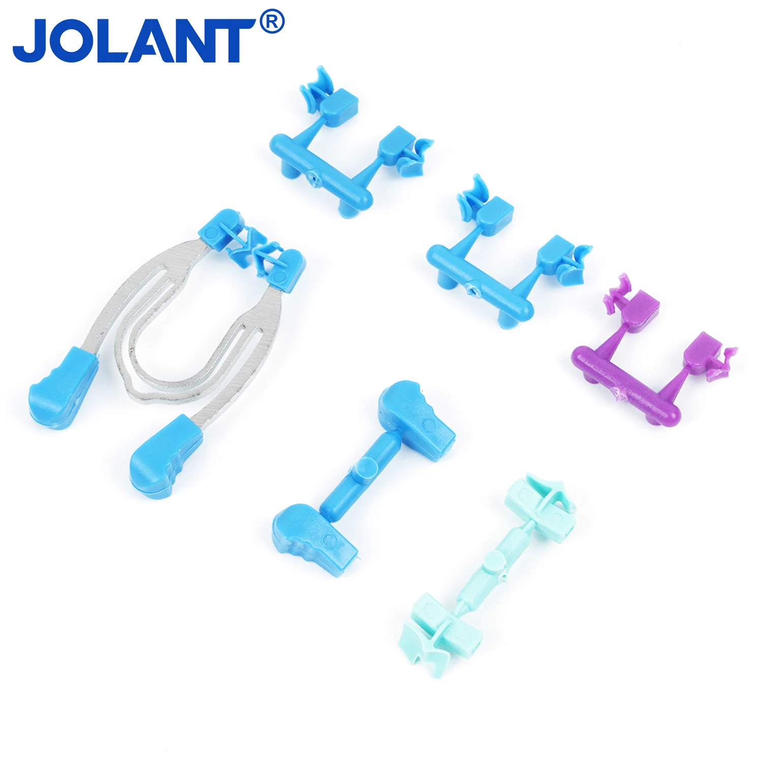 JOLANT Dental Matrix Sectional Contoured Plier Kit Metal Spring Clip Matrices Clamps Wedges Rings Replaceable Dentistry Tools