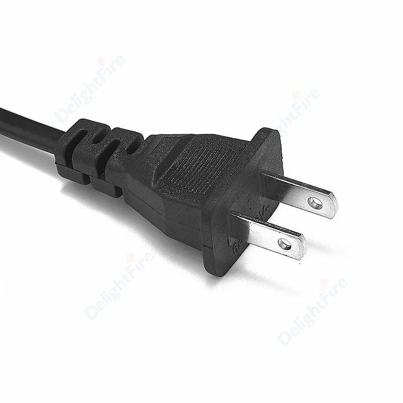 US Japan CN Kabel zasilający AC 2pin 1.4m IEC C7 Przedłużacz zasilający do odtwarzacza CD Sony PSP 4 3 Przenośne radio Laptop XBOX One S