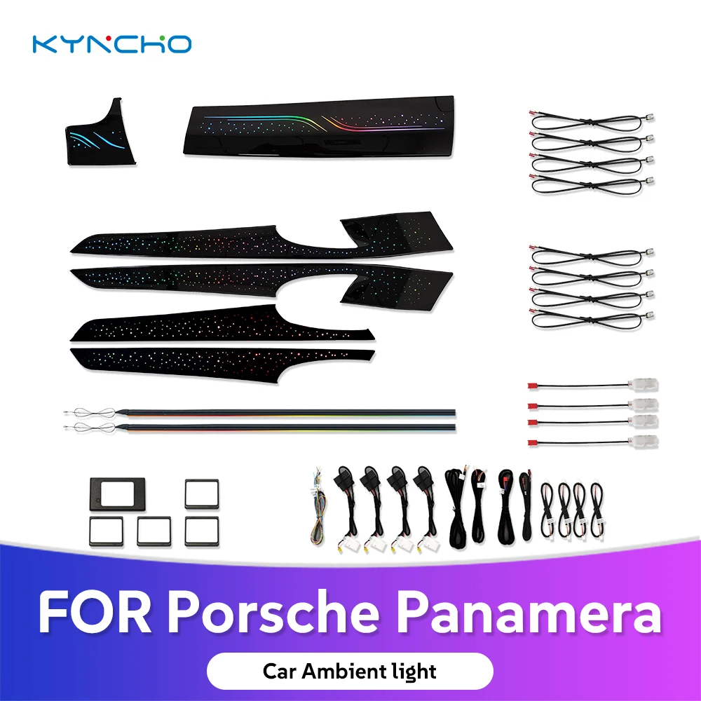 

For Porsche Panamera 970 2010 2016 Intelligent LED Car Ambient Light with Symphony Interior Lighting Automotive Ambient Lighting