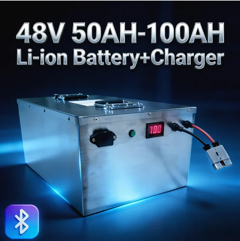 

48V Li-ion Battery Pack (50AH/80AH/100AH) | Upgrade Replacement for Ryobi RM480e/RM300e