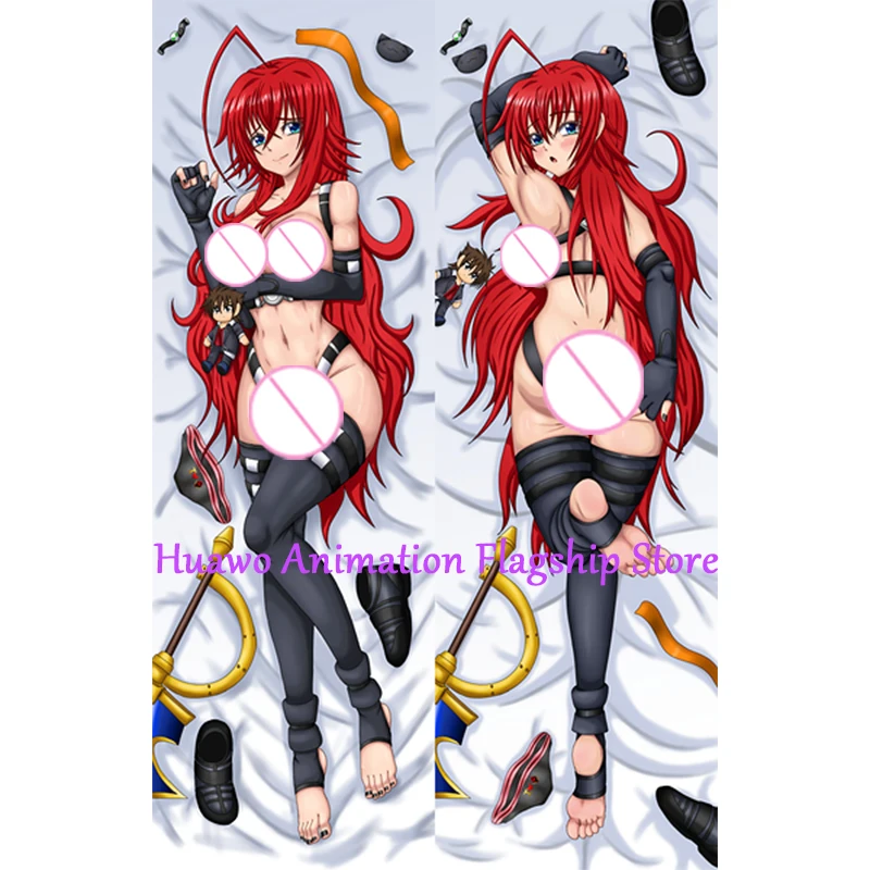 Dakimakura Anime Pillow Cover Rias Gremory Double Sided Print 2Way Cushion Cover Xmas Gifts