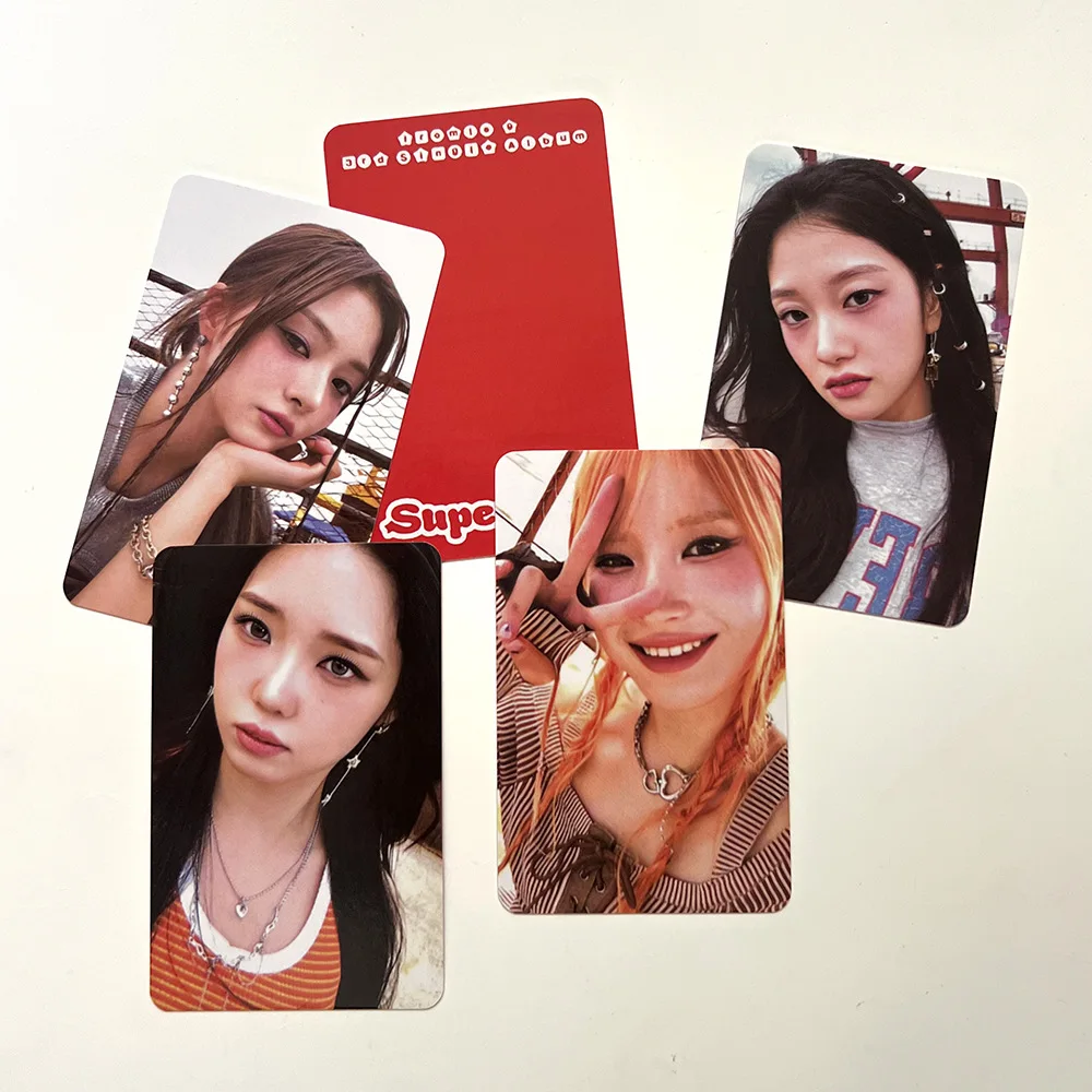 Imagem -06 - Supersonic hd Photocards Lee Ray Park ji Ganhou Lee Chaeyoung Lee na Gyung Fãs Presentes Novo Álbum Fromis Peças por Conjunto