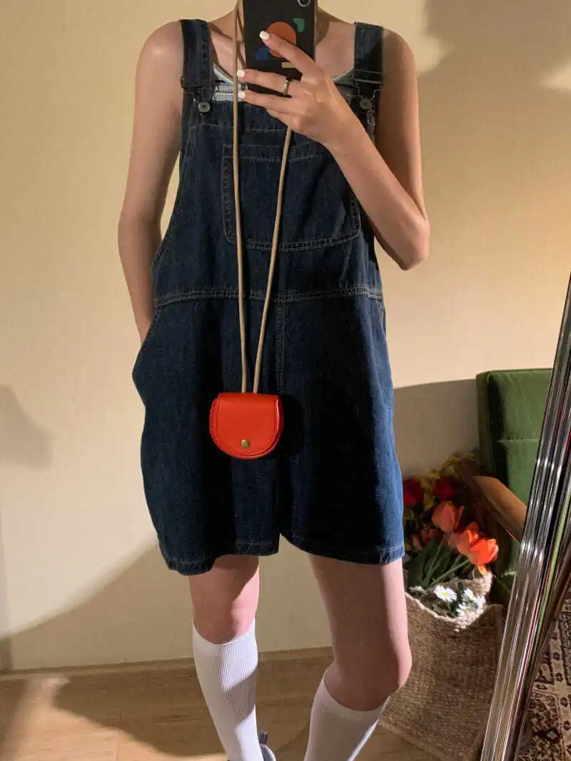

Rompers Playsuits Women Vintage Casual Solid Loose Trendy Korean Style High Waist Summer Wide Leg Fashion Simple Streetwear