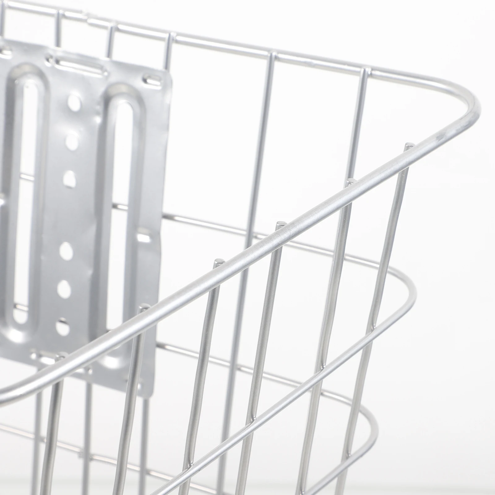 

FOYTOKI Car Basket Rack Multi Function Metal Storage for Bike Grocery Shopping Daily Commute Vegetables Transport